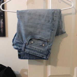 Pacsun light blue jorts